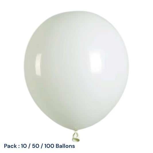Pack Ballons Blanc – Décoration Fête