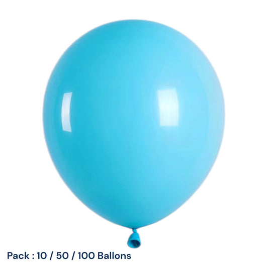 Pack Ballons Bleu Clair – Décoration Fête