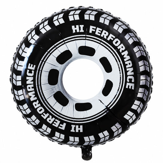 Ballon Métallisé Pneu de Voiture