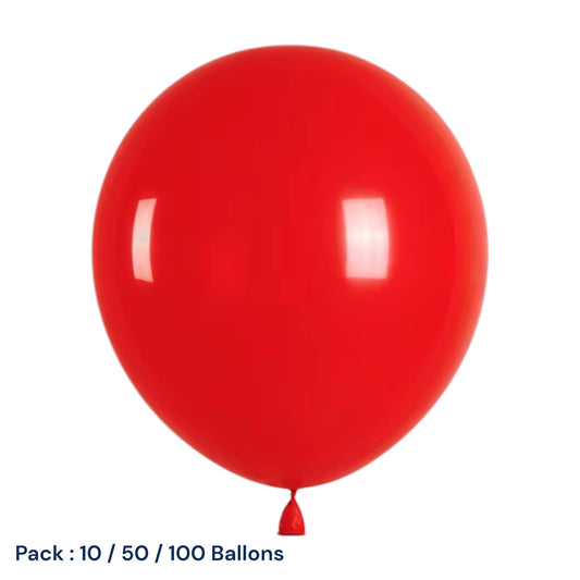 Pack Ballons Rouge – Décoration Fête