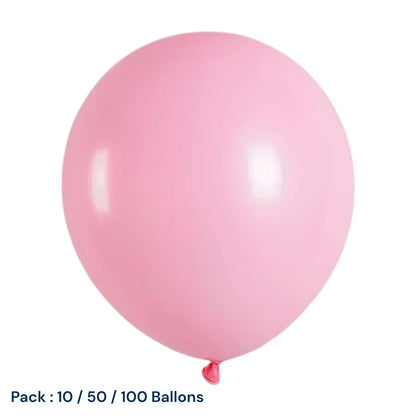 Pack Ballons Rose – Décoration Fête