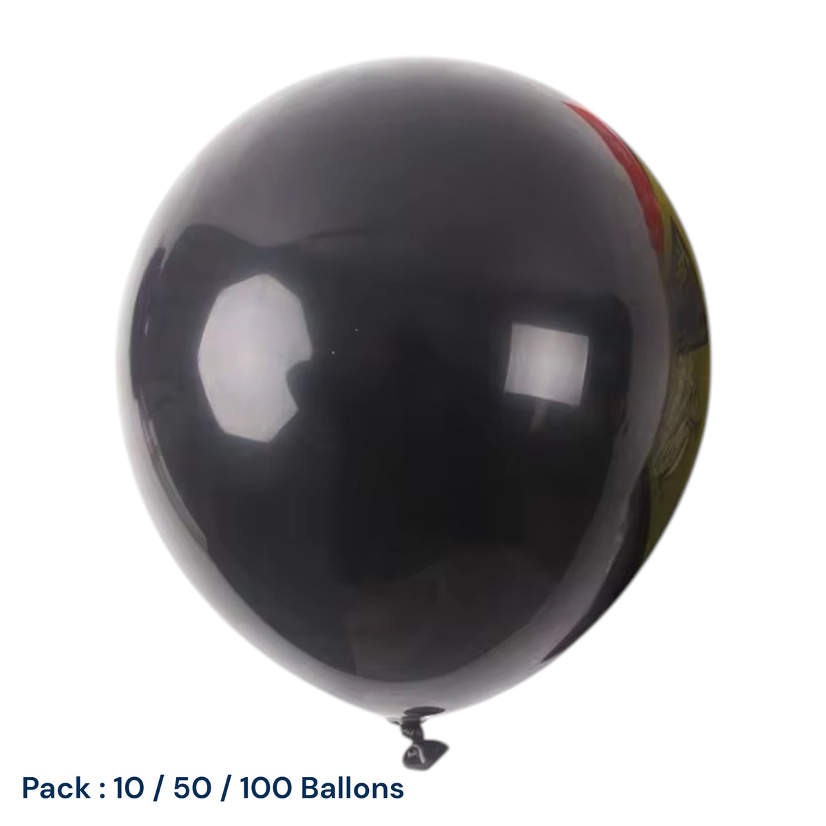 Pack Ballons Noir – Décoration Fête