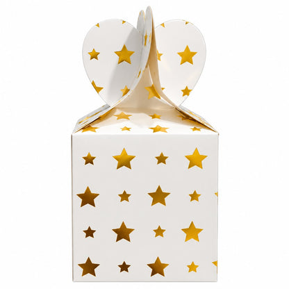 Lot de 6 Boîtes à Bonbons Étoilées pour Fête et Anniversaire